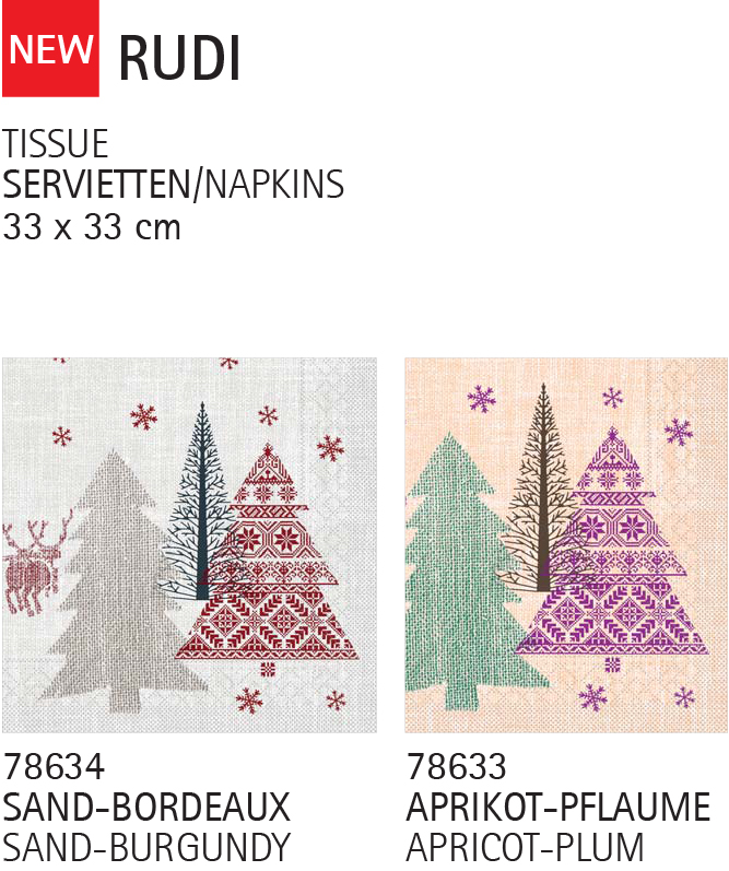 rudi tissue napkins – Project Plus LTD
